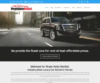 Virginautorental.com(Fort lauderdale airport car rental) Screenshot