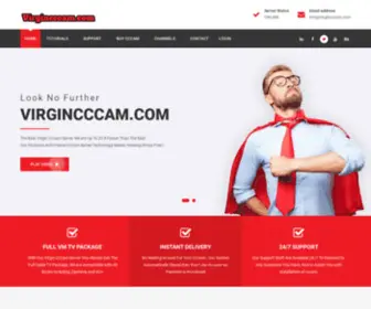 Virgincccam.com(Virgin CCcam) Screenshot