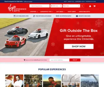 Virginexperiencegifts.com(Virgin Experience Gifts) Screenshot