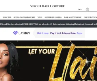 Virginhaircouture.co.uk(Virgin Hair Couture) Screenshot