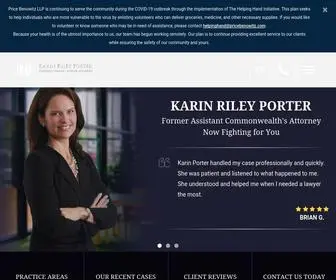 Virginia-Criminallawyer.com(Virginia Criminal Defense Lawyer) Screenshot