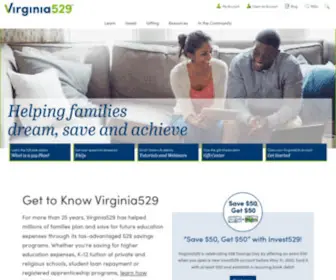 Virginia529.com(Virgina529) Screenshot