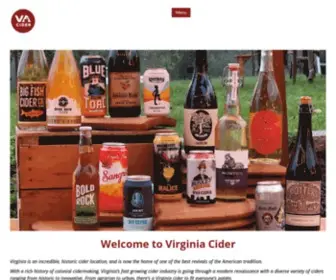 Virginiacider.org(Virginia Cider) Screenshot