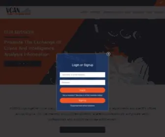 Virginiacrimeanalysisnetwork.org(The Virginia Crime Analysis Network (VCAN) was established in 2001 to meet the training demands of Crime Analysts in the Commonwealth of Virginia) Screenshot