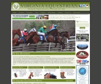 Virginiaequestrian.com(Virginia Equestrian.com) Screenshot