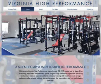 Virginiahighperformance.com(VHP) Screenshot