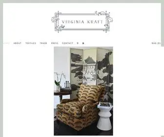 Virginiakraft.com(Virginia Kraft Textiles) Screenshot