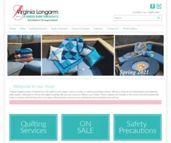 Virginialongarm.com(The Longarm Network) Screenshot