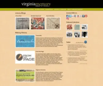 Virginiamemory.com(Virginia Memory) Screenshot