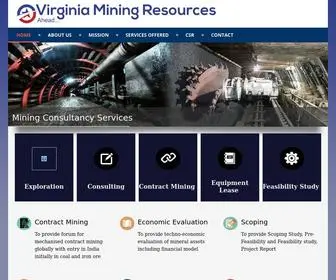 Virginiamr.com(Virginia Mining Resources) Screenshot