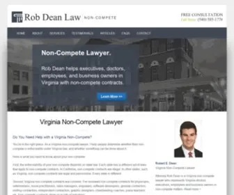 Virginianoncompetelawyer.com(Virginia Non) Screenshot