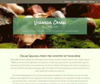 Virginiaoman.com(Virginia Oman) Screenshot