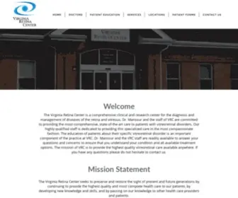 Virginiaretina.com(The Virginia Retina Center) Screenshot