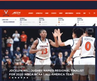 Virginiasports.com(Virginia Cavaliers Official Athletic Site) Screenshot