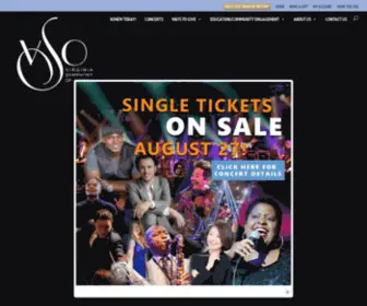 Virginiasymphony.org(Home of the Virginia Symphony Orchestra) Screenshot
