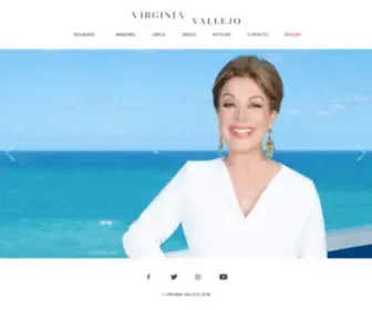 Virginiavallejo.com(Virginia Vallejo) Screenshot