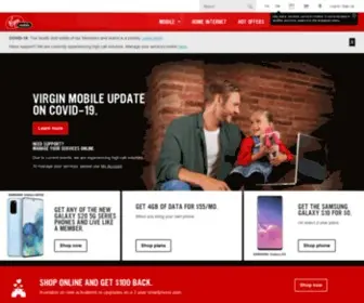 Virginmobile.ca(Virgin Mobile) Screenshot