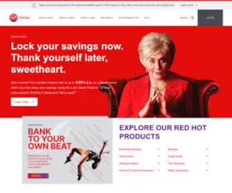 Virginmoney.com.au(Virgin Money) Screenshot