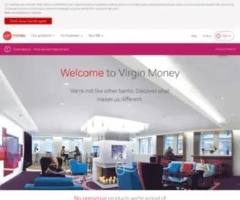 Virginmoney.com(Online Banking) Screenshot