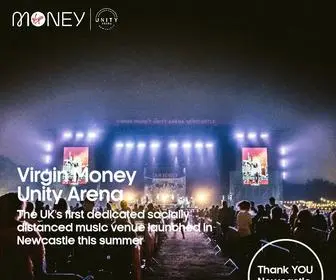 Virginmoneyunityarena.com(Virgin Money Unity Arena) Screenshot