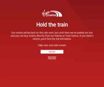 Virgintrains.co.uk(Buy train tickets) Screenshot