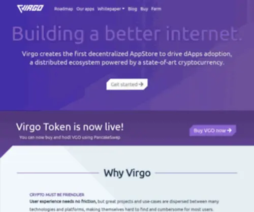Virgo.net(Home) Screenshot
