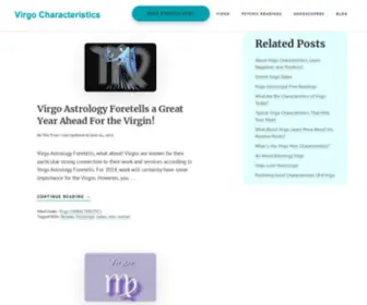 Virgocharacteristics.net(Virgocharacteristics) Screenshot