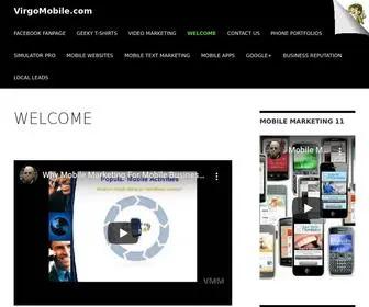 Virgomobile.com(Virgo Mobile Marketing) Screenshot