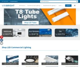 Viribright.com(LED Lights) Screenshot