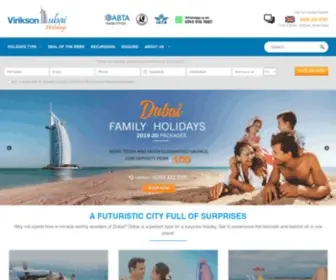 Viriksondubaiholidays.co.uk(Virikson Dubai Holidays) Screenshot