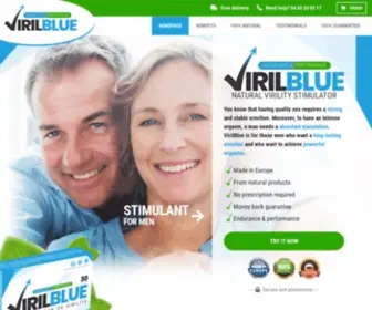 Virilblue.com(Site officiel) Screenshot