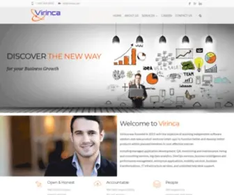 Virinca.com(Website) Screenshot