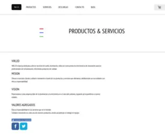 Virled.com.mx(ViRLED Productos & Servicios) Screenshot