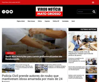 Virounoticiamt.com.br(Virounoticiamt) Screenshot