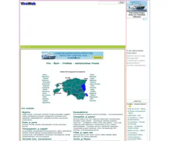 Viroweb.eu(Matkailutietoa Virosta) Screenshot