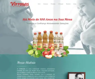 Virrosas.com.br(Vinagres Virrosas) Screenshot