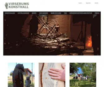 Virserumskonsthall.com(Virserumskonsthall) Screenshot