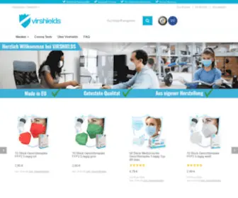 Virshields.com(B2b.virshields) Screenshot