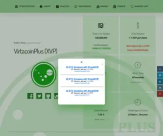 Virtacoin.plus(VirtacoinPlus (XVP)) Screenshot
