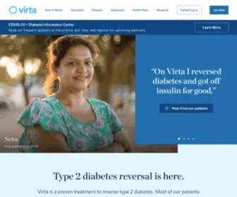 Virtahealth.com(Virta Health) Screenshot