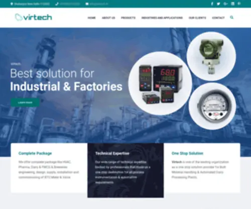 Virtech.in(Virtech Solutions) Screenshot