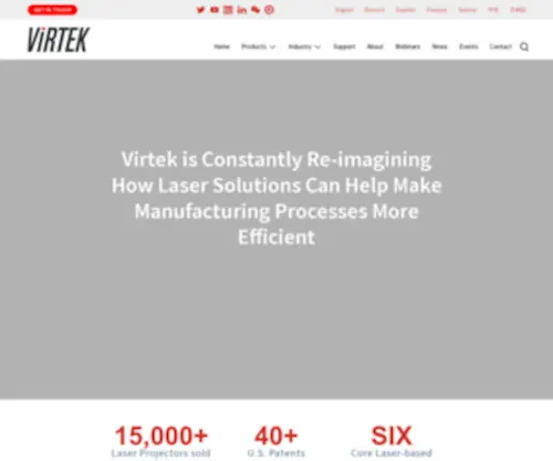 Virtek.ca(Virtek) Screenshot