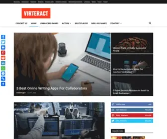 Virteract.com(Free Online Games) Screenshot