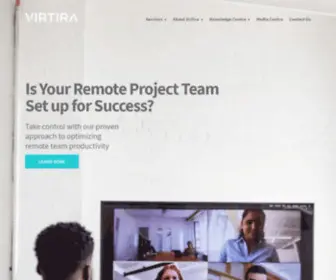 Virtira.com(Powering Remote Team Productivity) Screenshot