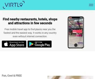 Virtlo.com(Find nearby places to eat) Screenshot