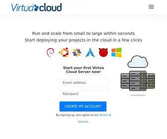 Virtua.cloud(Your European Cloud Provider) Screenshot