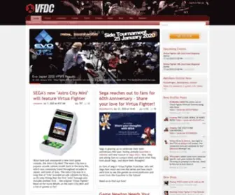 Virtuafighter.com(Virtua Fighter dot com) Screenshot