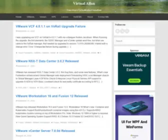 Virtual-Allan.com(Notes from a Virtualization Consultant) Screenshot