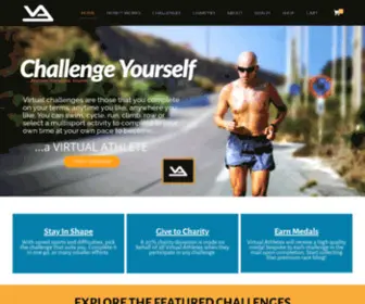 Virtual-Athlete.com(Try a Virtual Challenge from Virtual Athlete) Screenshot