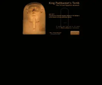 Virtual-Egyptian-Museum.org(Home of The Virtual Egyptian Museum) Screenshot